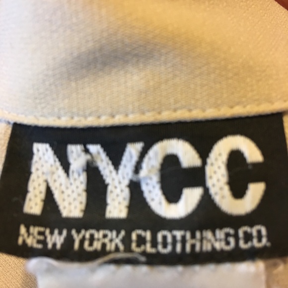 NYCC tan tie front button jacket lightweight 10 - Picture 5 of 5